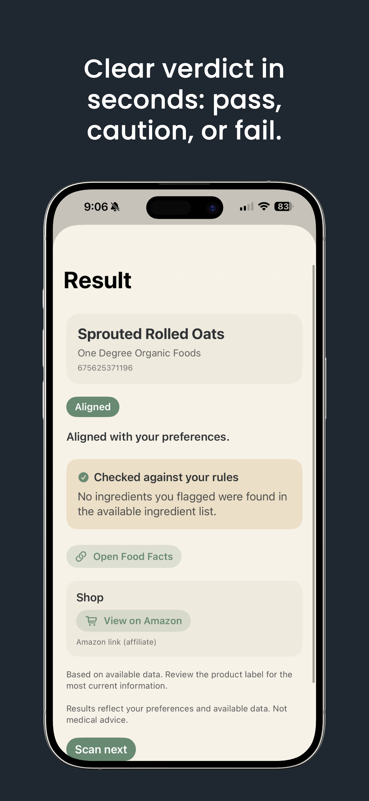 CartKind Clear Verdict