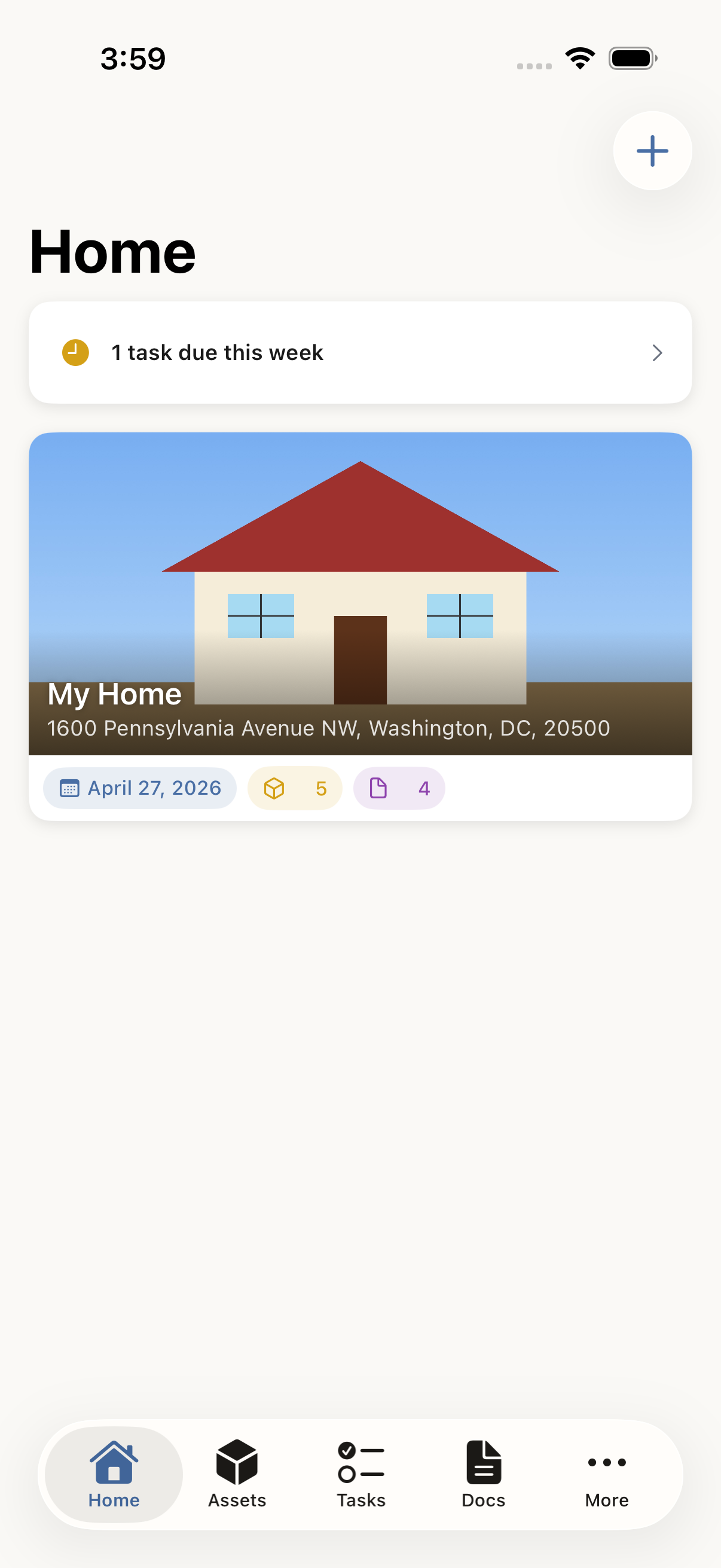 HomeRecall property overview