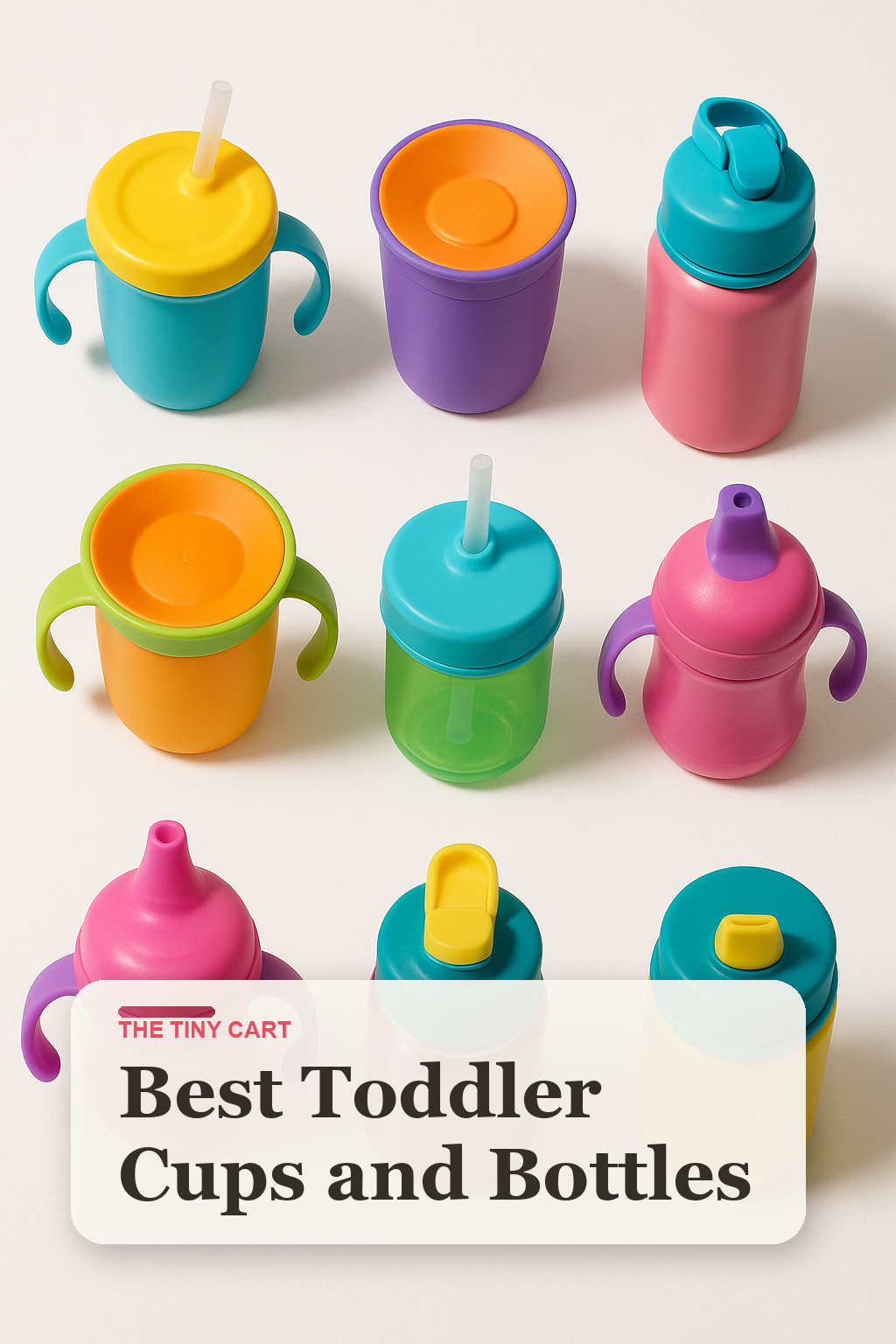 Pinterest cover for toddler cups and water bottles